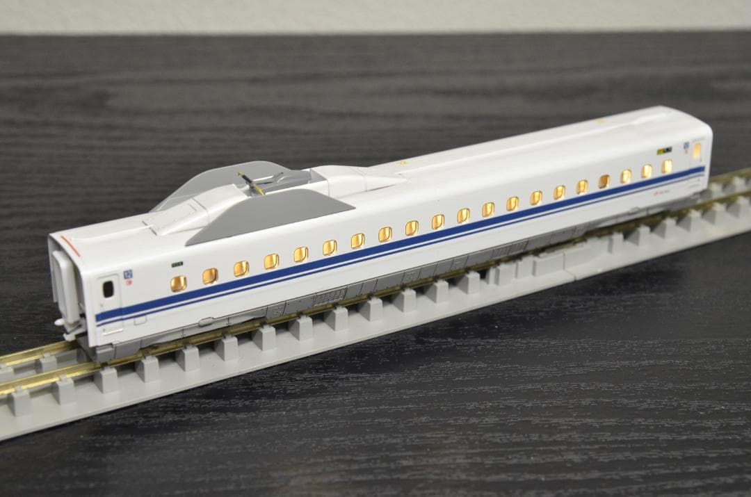 【軽加工品】KATO N700A 東海道新幹線 16両フルセット 自作室内灯付き