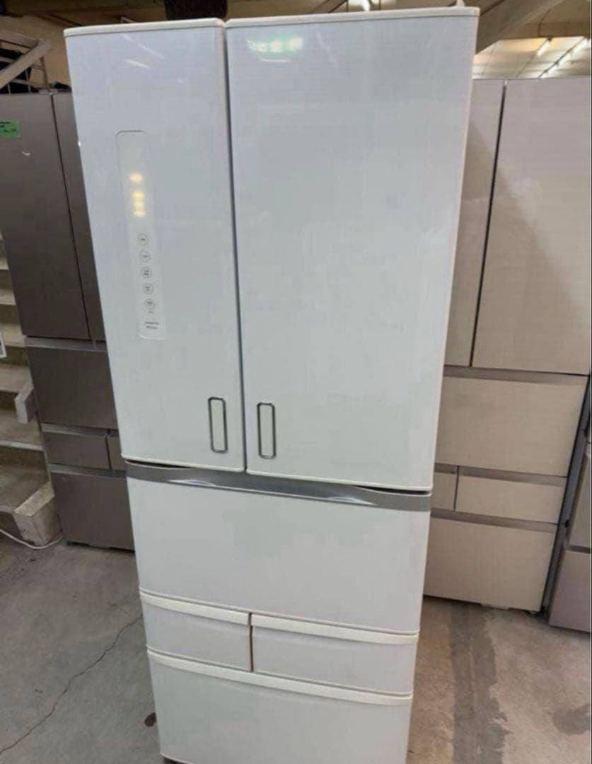 2014年式510L TOSHIBA 冷蔵庫 GR-G51FX(WS)