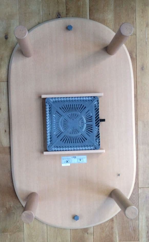 無印良品　リビングテーブル/こたつテーブル　MK12008V/N/10