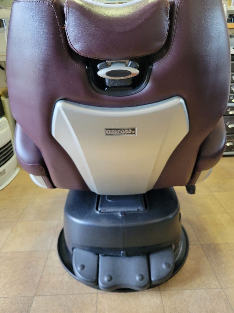 理容椅子 LEGEND レジェンド 茶 タカラベルモント