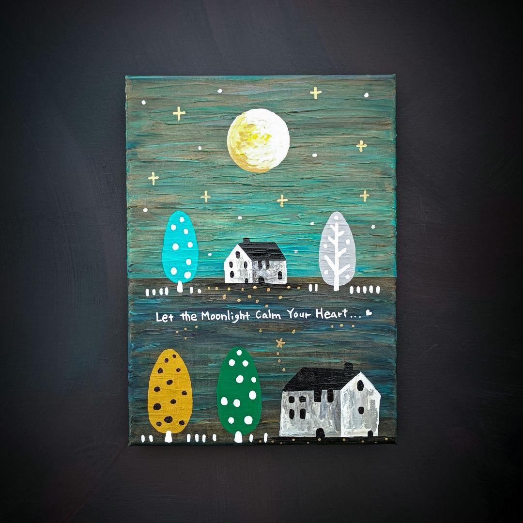 ✿月野乃亜 Unique作品 F4／333×242mm 現代アート