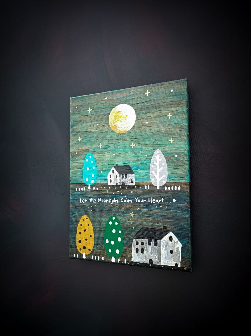 ✿月野乃亜 Unique作品 F4／333×242mm 現代アート