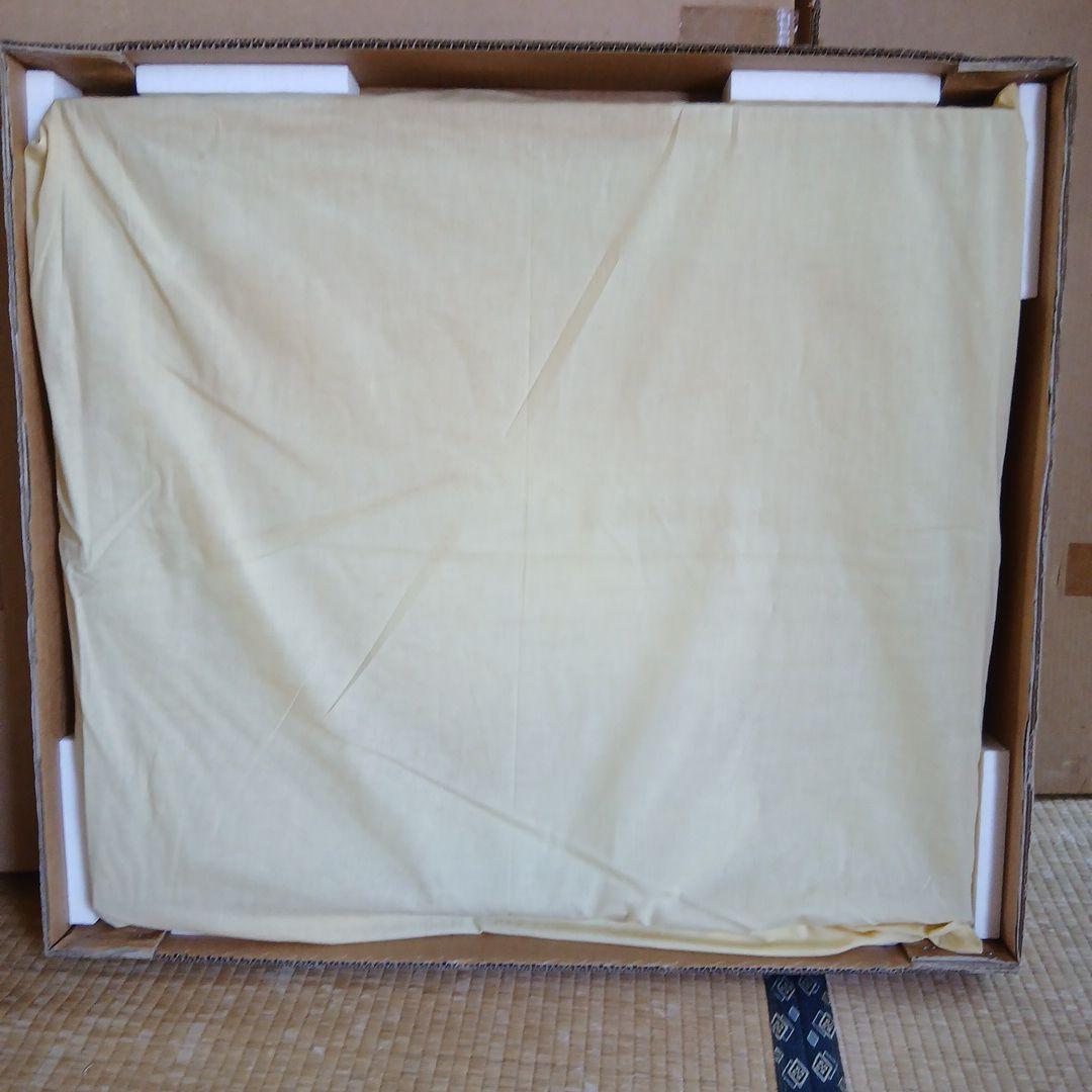 新品同様　中川脩（中原脩）雪の朝　オリジナル アールビバン　高級額　68x60