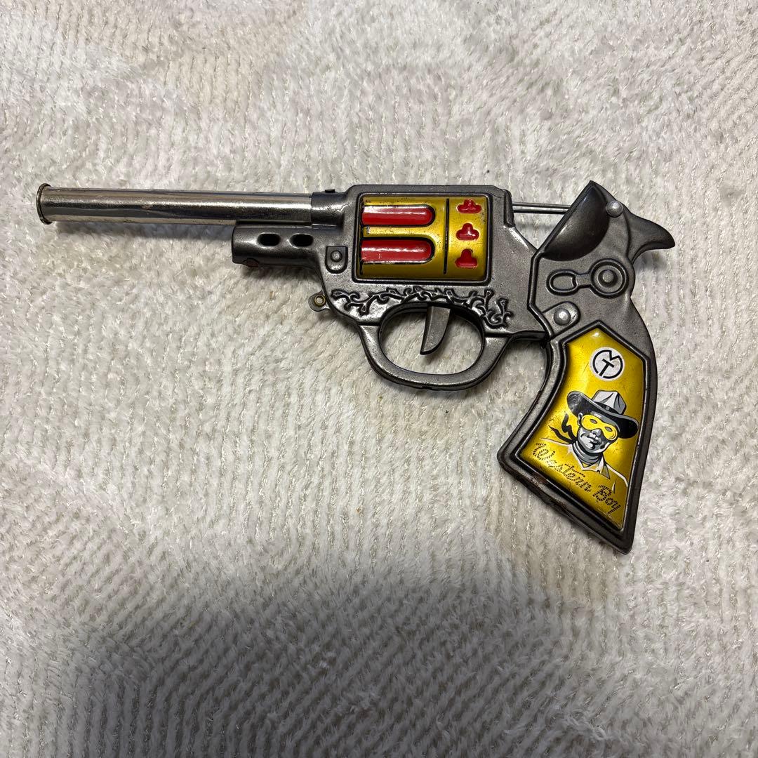 ブリキ製拳銃／ウエスタン・ボーイ 昭和レトロ　拳銃　ピストル