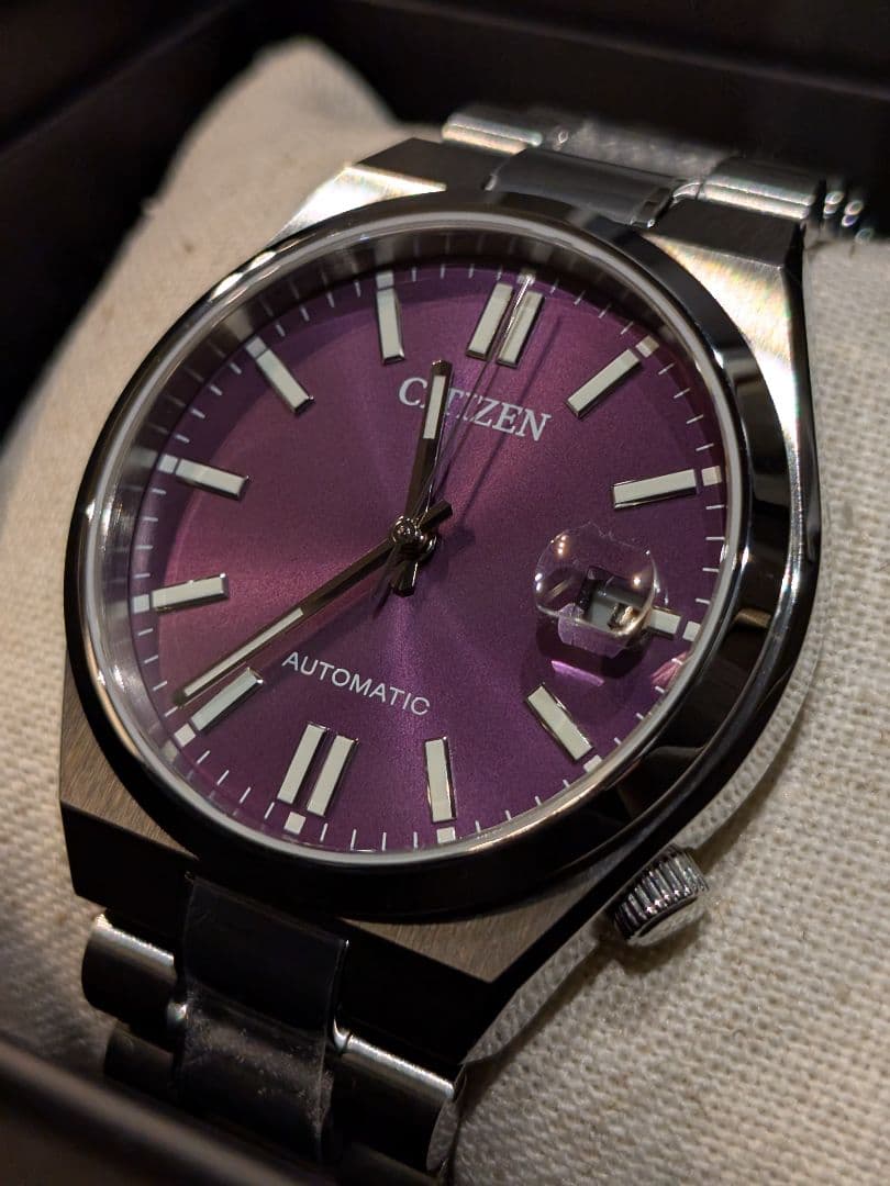 ニ*ト様 未使用！CITIZEN シチズン　ツヨサ　パープル　tsuyosa　3