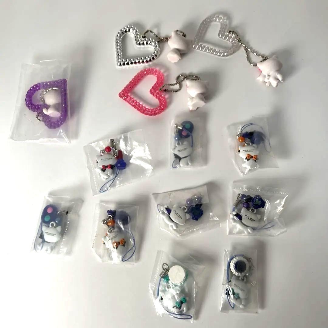 レトロ サンリオ チャーミーキティ シュガー　ストラップ　チャーム　13点セット