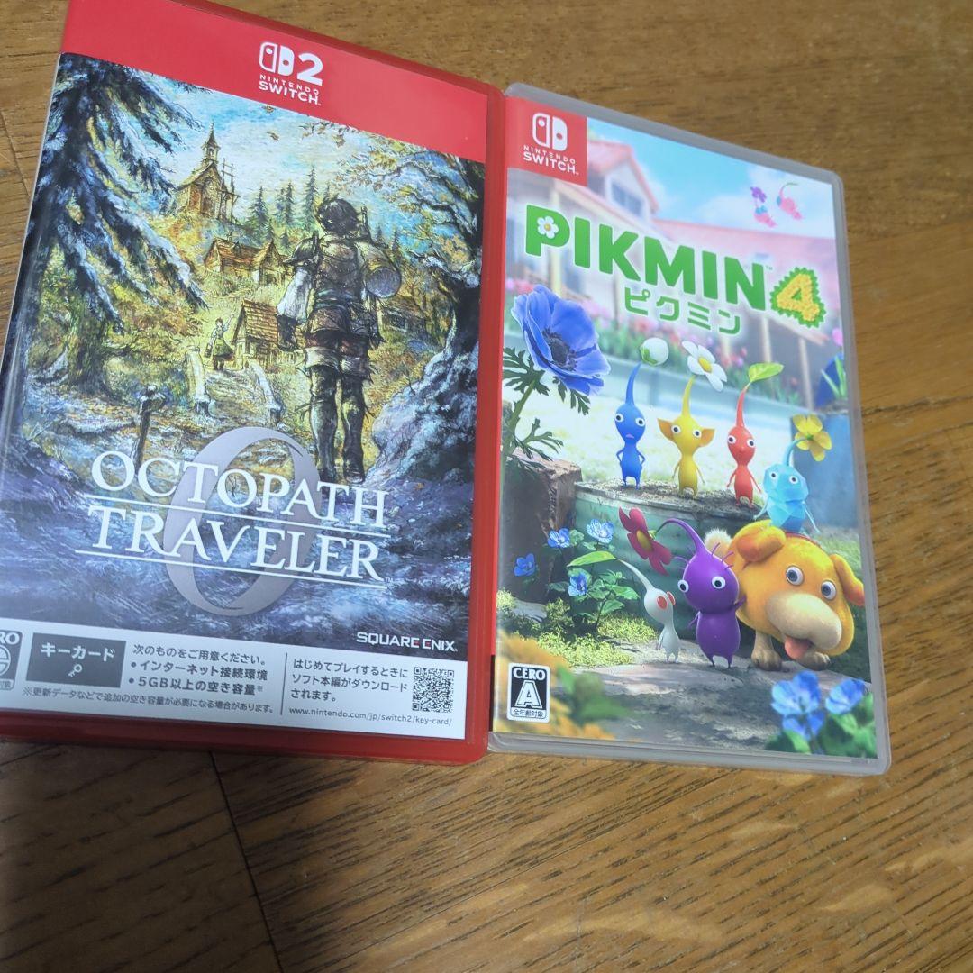 switch2 OCTOPATH TRAVELER 0 PIKMIN 4 セット