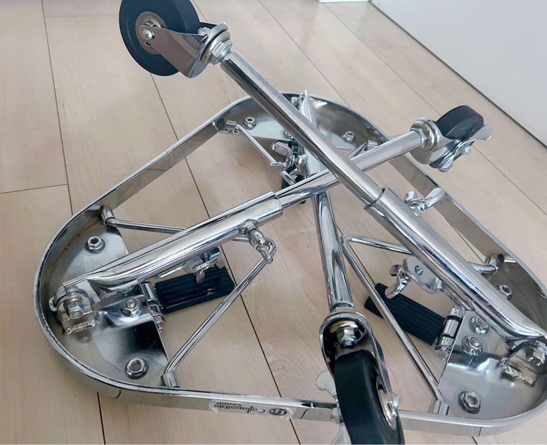 セール！LP LP636 折りたたみキャスター式コンガ・ジャンベスタンド