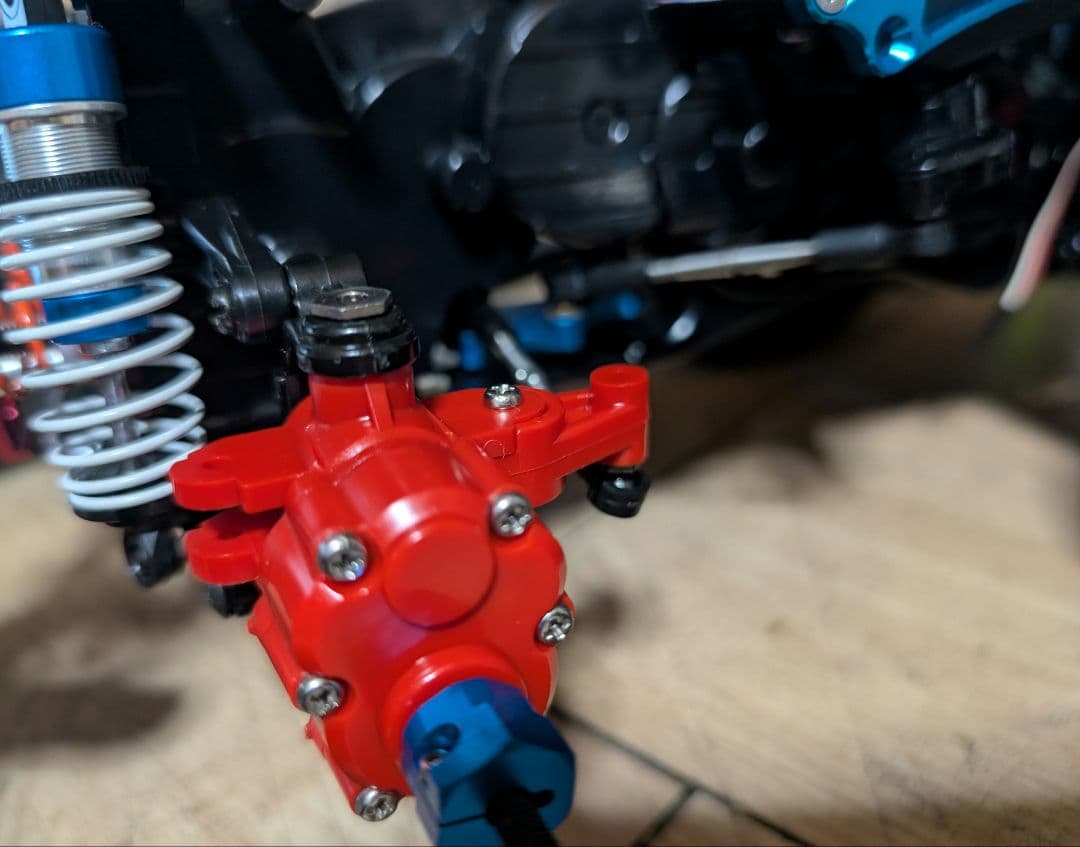 タミヤ　ダイナヘッド　4WS仕様　新品カスタム　レシーバーサービス中