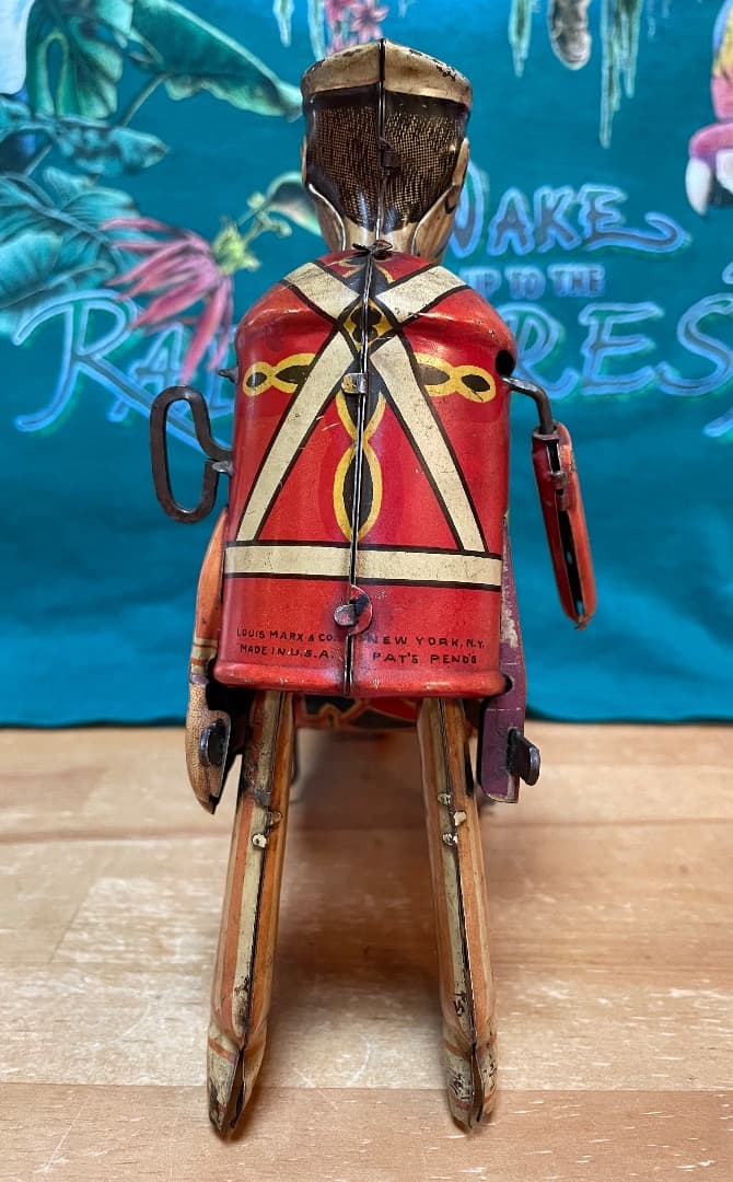 40’s アンティークトイ 「マーチング ドラマー」