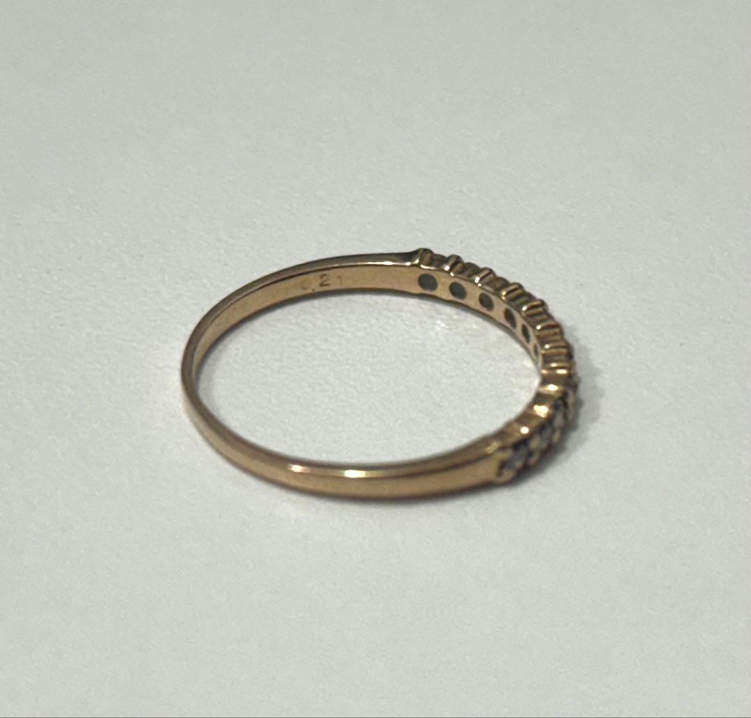 k18 エタニティリング10号リング