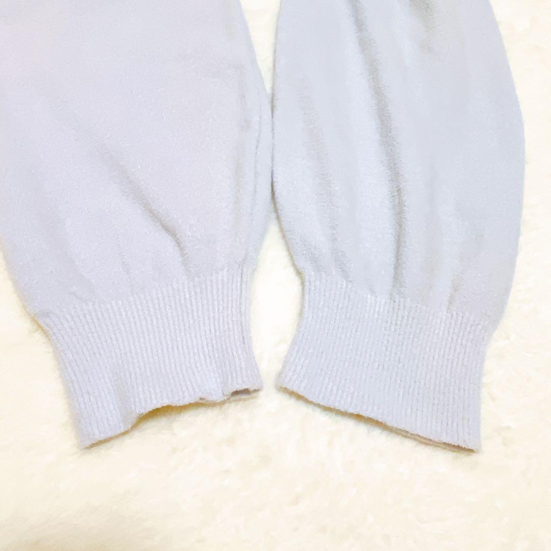 新品タグ付きgelato pique エアモコフラワーロゴジャガード 上下セット