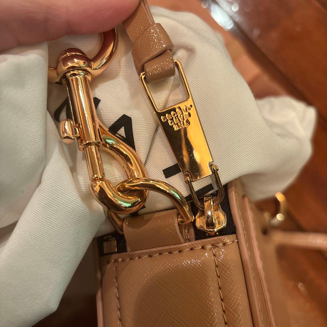 デ*ス様 MARC JACOBS ピンクベージュ ショルダーバッグ