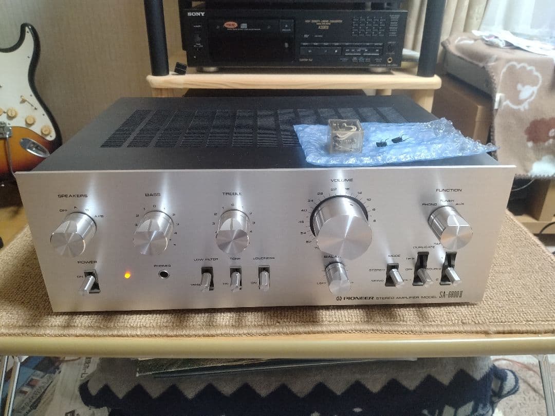 メンテ済 Pioneer パイオニア プリメインアンプ SA-6800II 美品