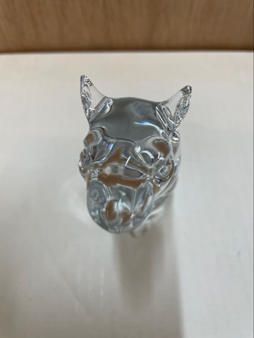 バカラ ネズミのクリスタル オブジェ