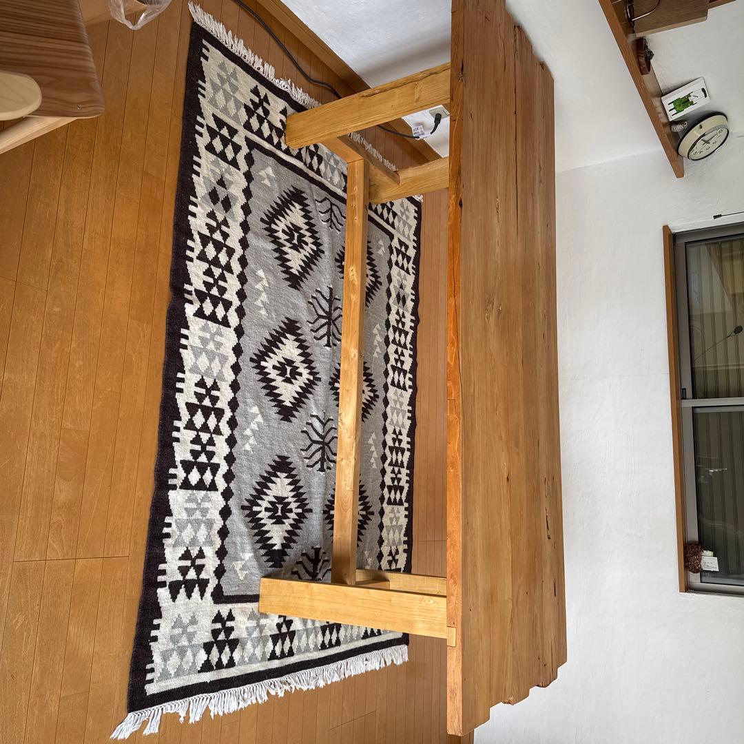 楡古材ダイニングテーブル　天板のみ