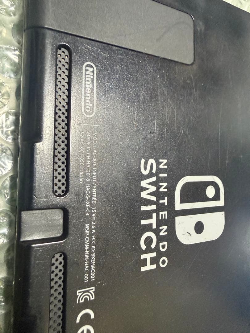 Switch ニンテンドースイッチ 本体のみ 未対策機 2018年製