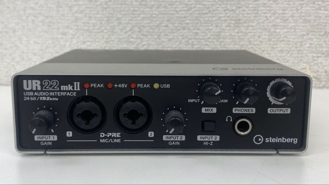 Steinberg スタインバーグ UR22mkII オーディオインターフェイス