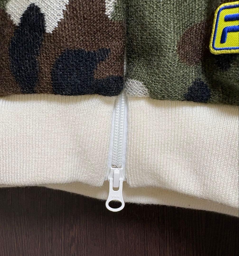 パーリーゲイツ迷彩柄蓄熱ジップアウター美品