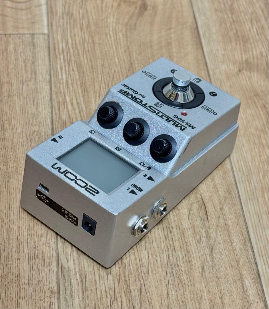 ZOOM MS-50G MultiStomp Guitar Pedal 元箱付き