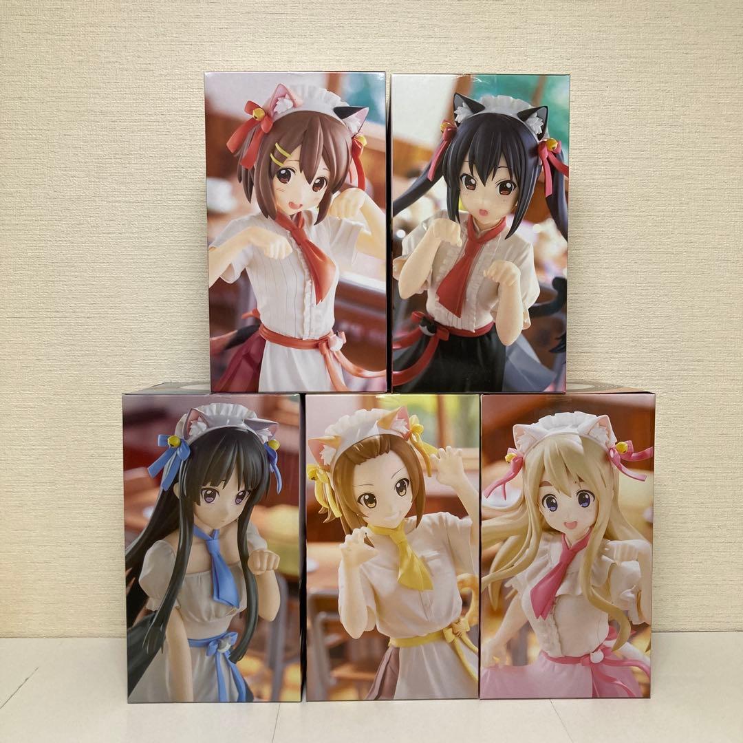 【未開封】けいおん!Trio-Try-iT Figure 唯・梓・澪・律・紬