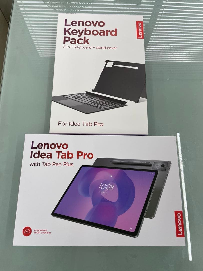【極美品】Lenovo Tab pen plus & Keyboard pack
