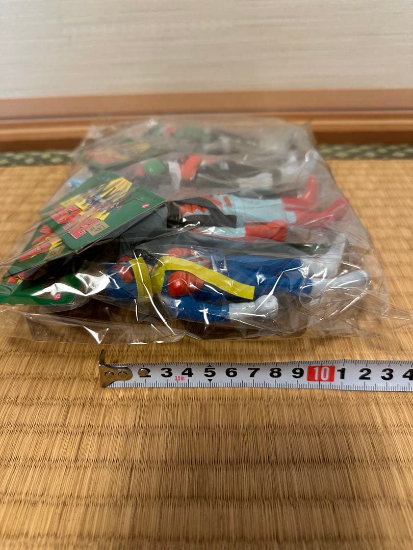 未開封　仮面ライダー　7体セット　7人ライダー　丸越　ソフビ