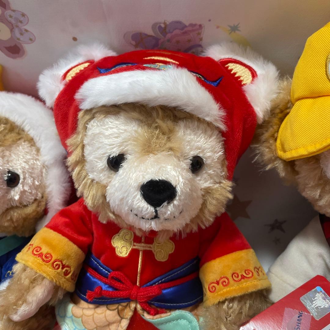 上海 香港ディズニー ぬいぐるみ ダッフィー リーナベル 旧正月