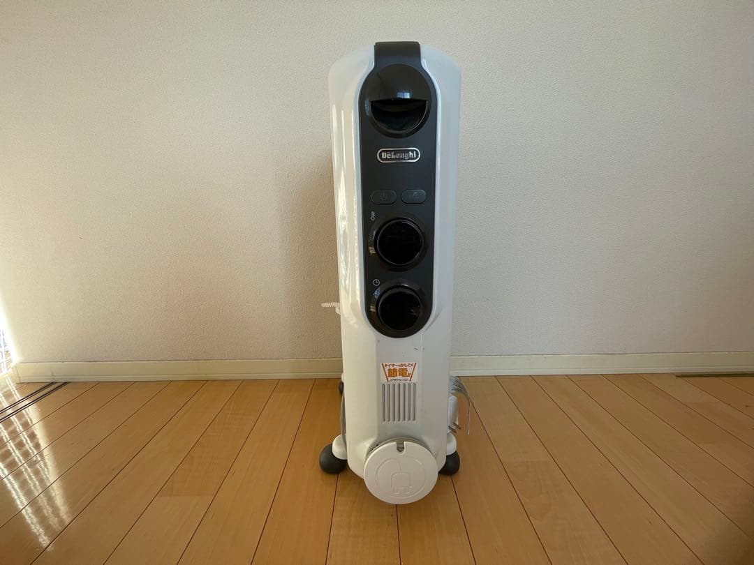 De'Longhi オイルヒーター ホワイト