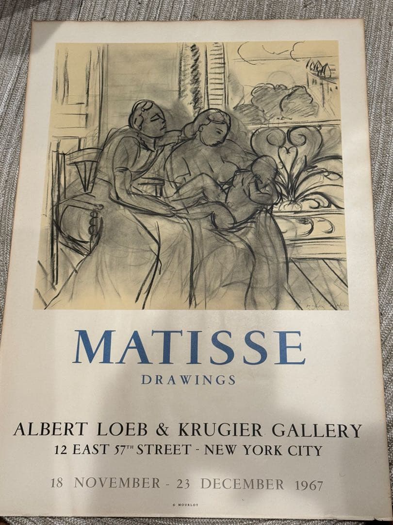 (34) マティス - オリジナルポスター - ローブクルージエ MATISSE