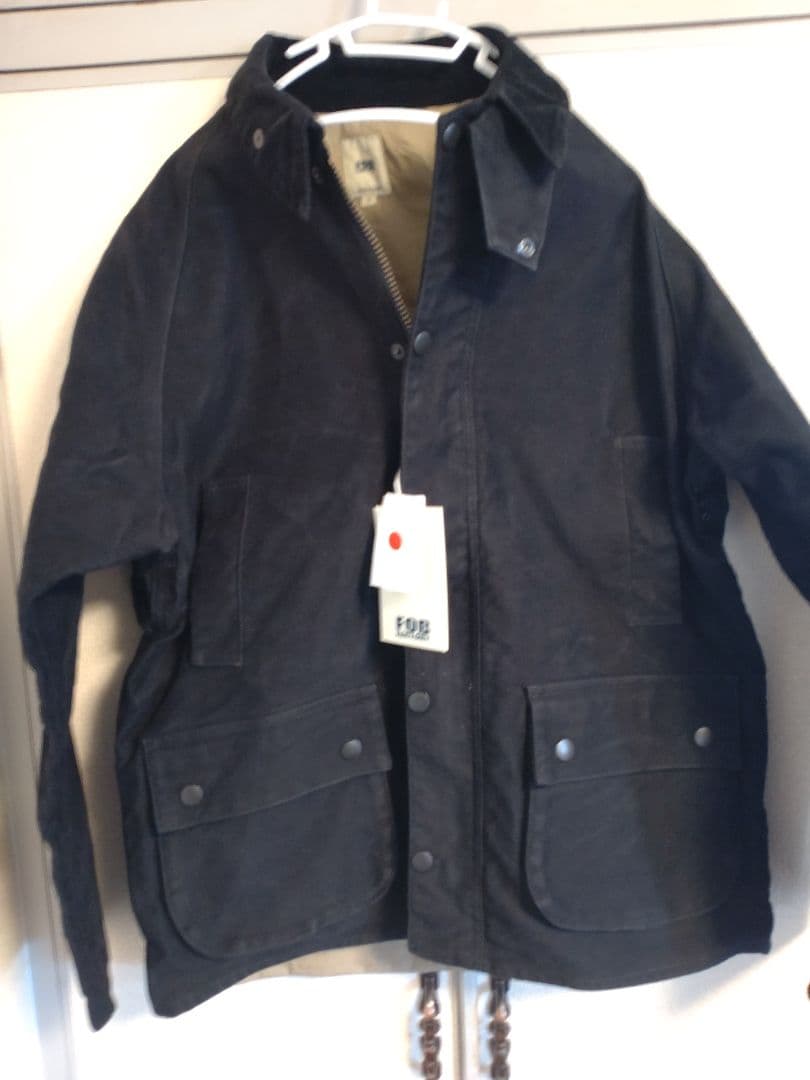F.O.B FACTORY ブラック ライディングジャケット