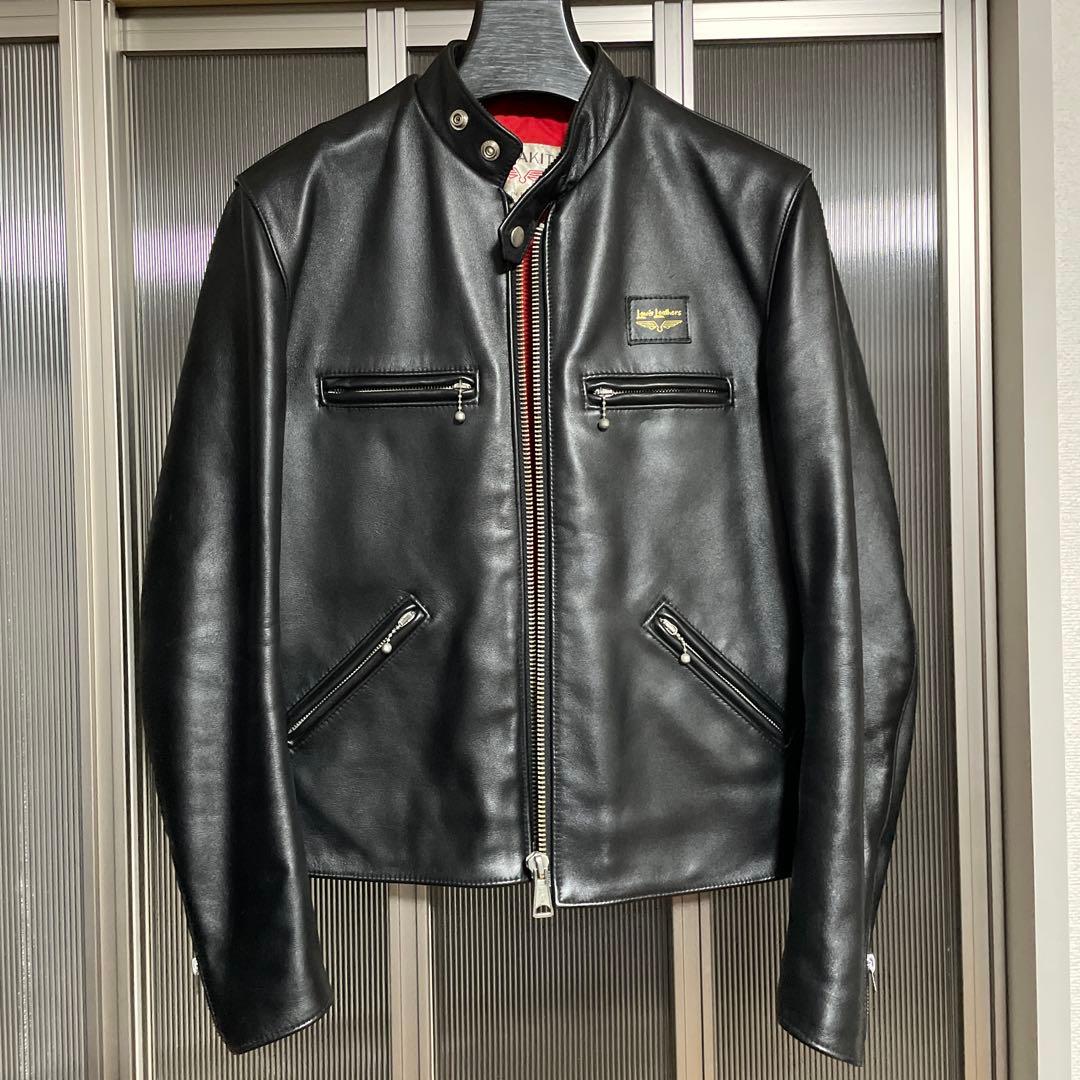 ルイスレザー　シングルライダースジャケット 36 スポーツマン