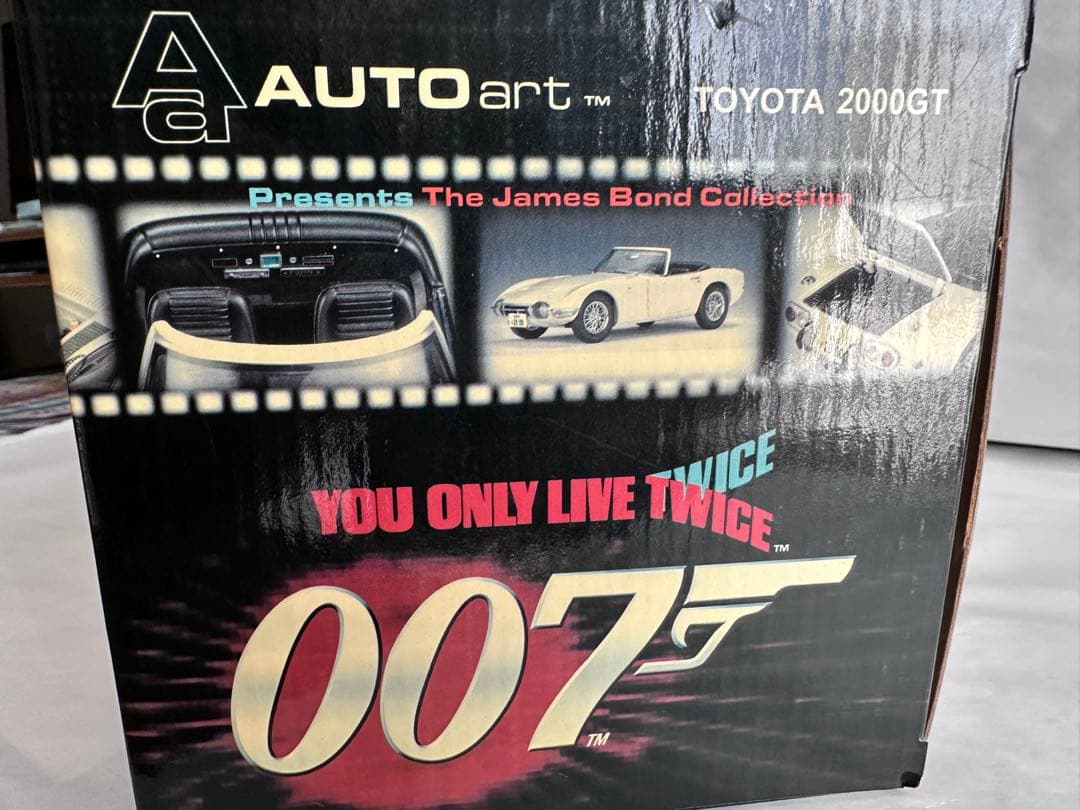 オートアート 1/18トヨタ2000GT 007 ボンドカー