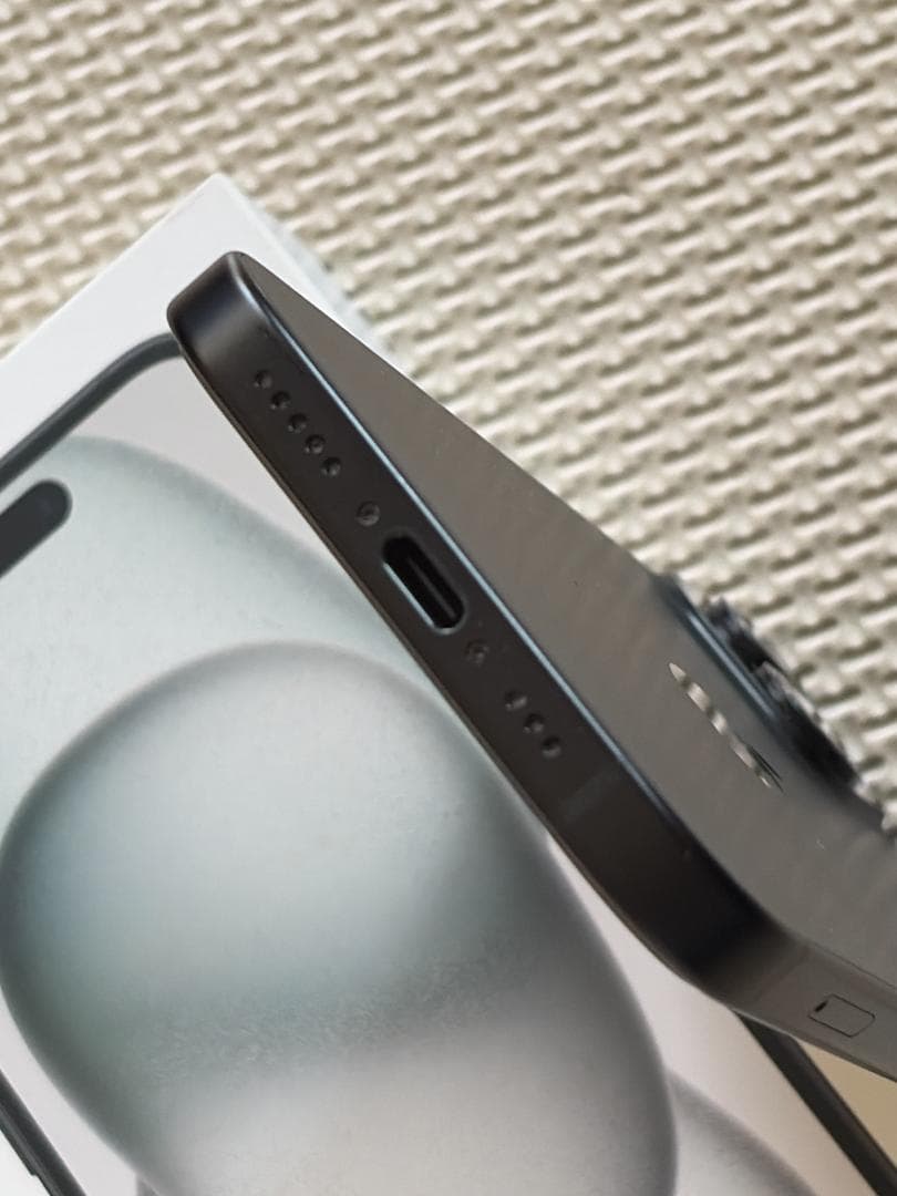 iPhone15 128GB BLACK SIMフリー バッテリー91%