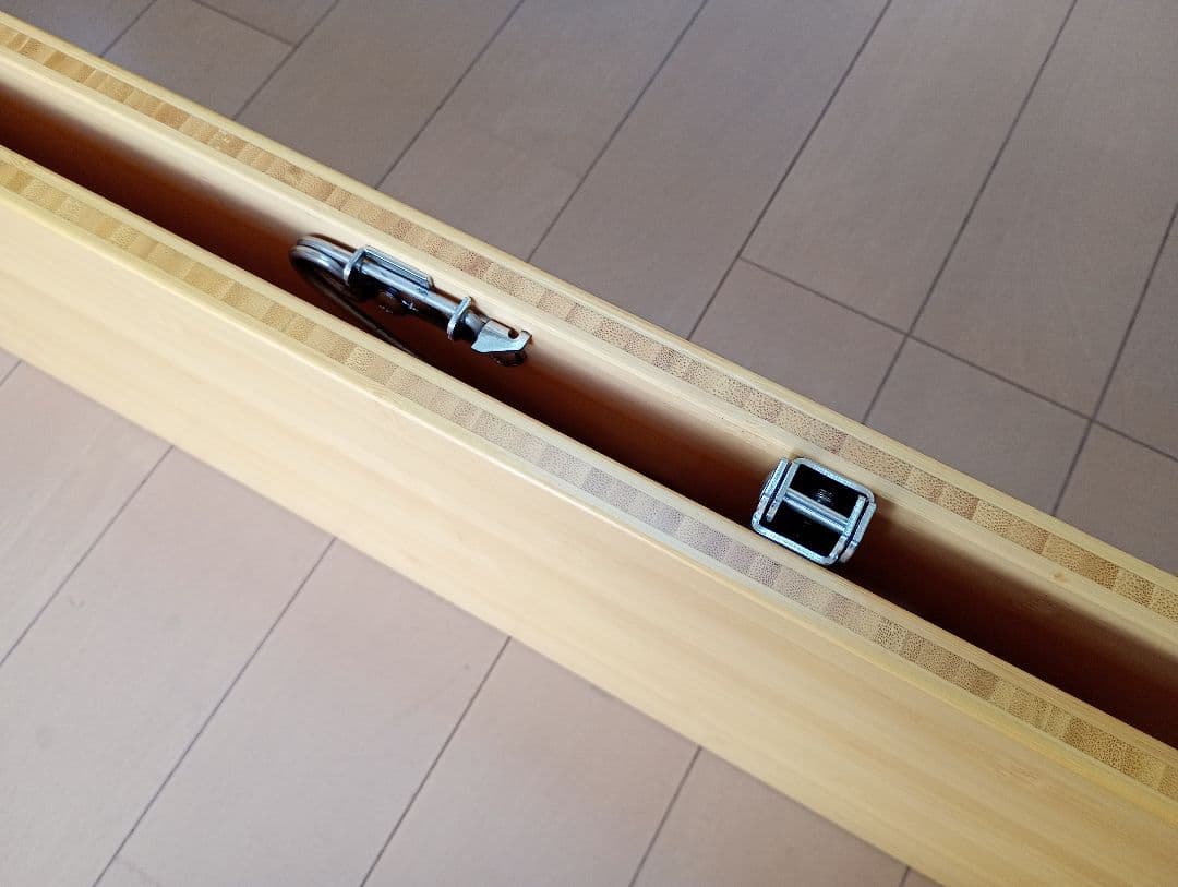  PEAK スノーピーク ワンアクションローテーブル竹 中古品