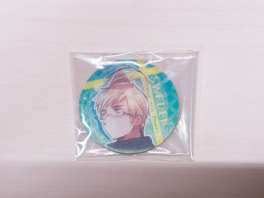 ヘタリア スウェーデン 文教堂・アニメガ限定 チェンジング缶バッジ