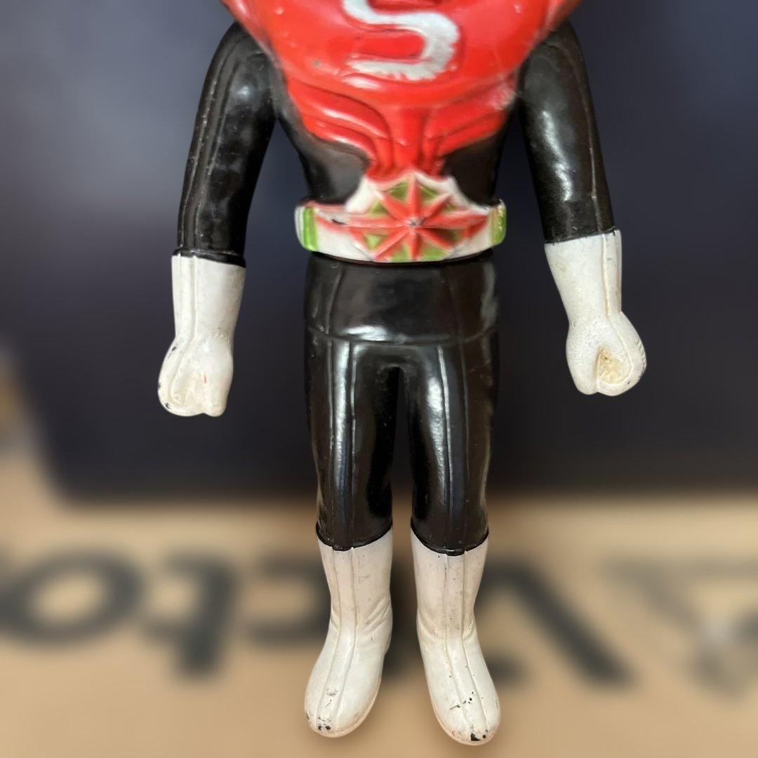 仮面ライダーストロンガー　ポピー　放送当時物　ミニソフビ