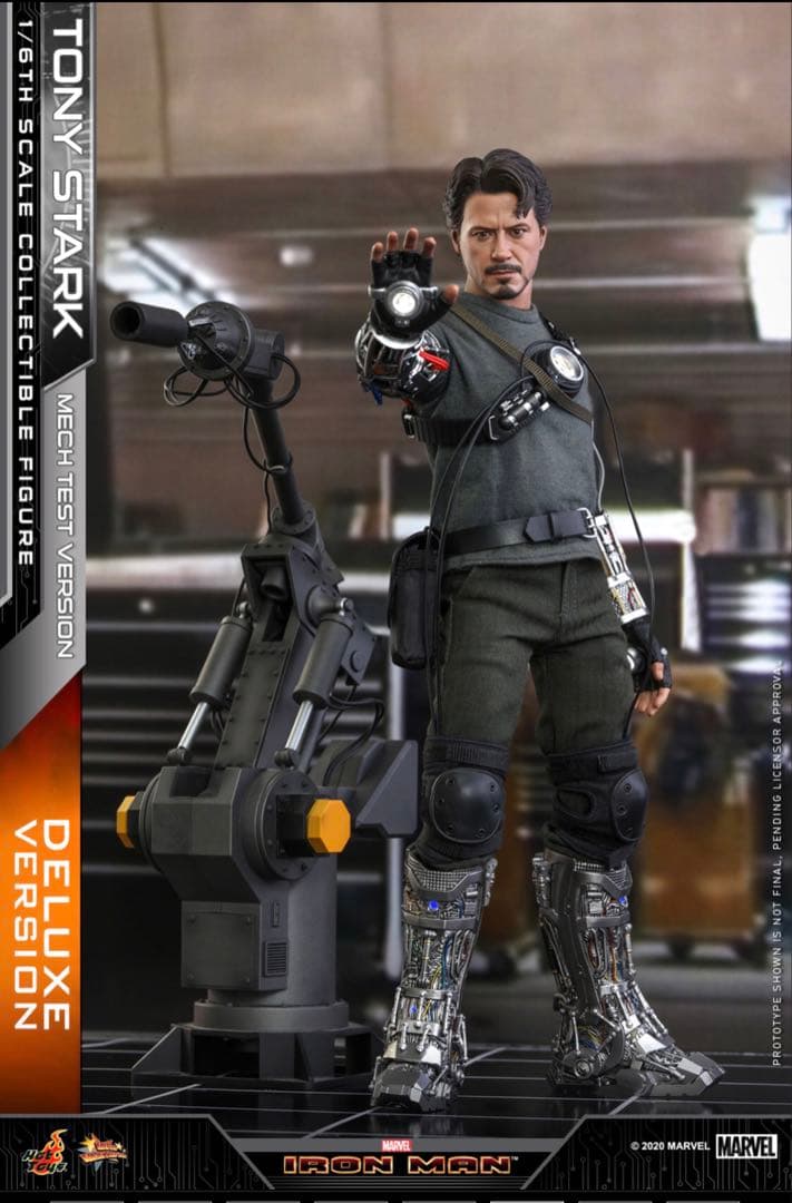 ホットトイズ アイアンマン 1/6トニー・スターク メカテス2.0 デラックス版