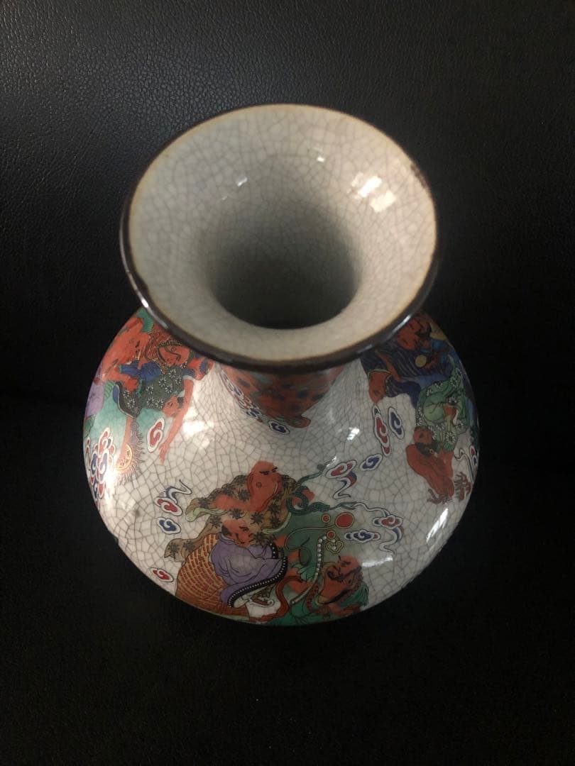 大清乾隆年製 景徳鎮陶磁器 レトロな花瓶 置物 アクセサリー 骨董品