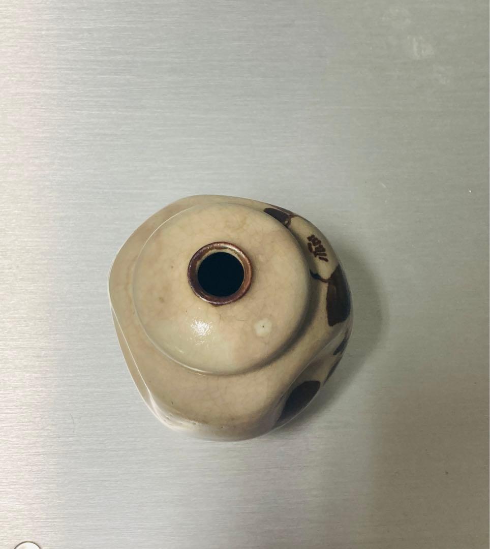 粉青沙器　朝鮮　三島焼　一輪挿し 陶芸 花瓶 花器 焼き物 陶器