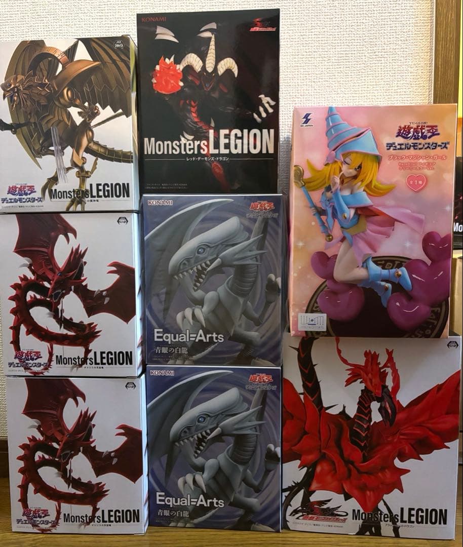 ⑥遊戯王プライズフィギュア 8点セット