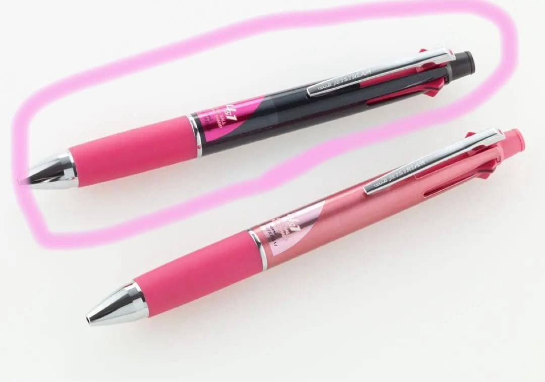 ジェットストリーム　限定色　クールピンク　uni