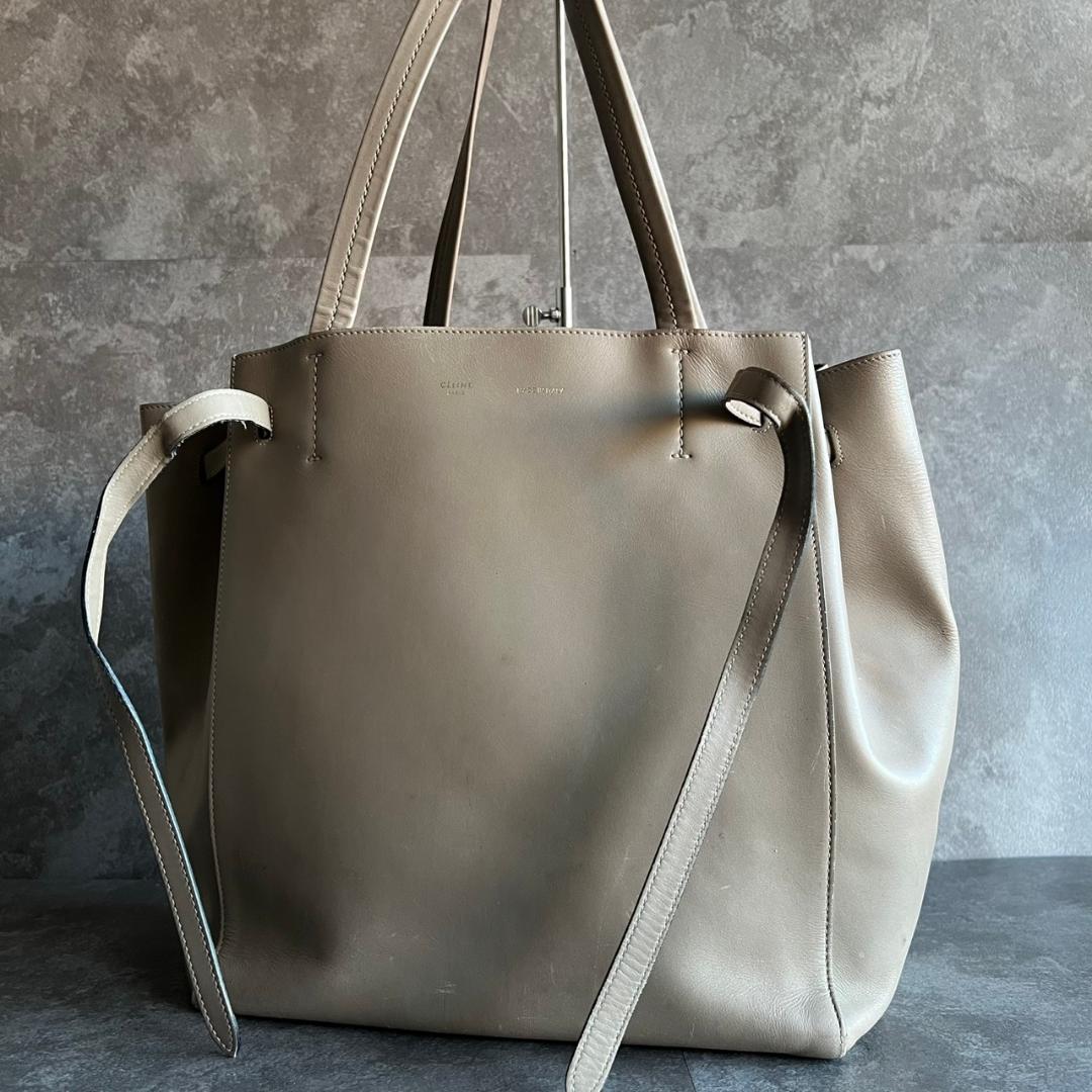 ⭐️CELINE⭐️セリーヌ カバファントム トートバッグ トープ A4可