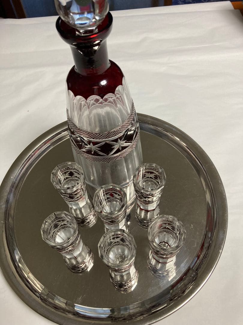 江戸切子（手彫り）　伝統工芸品