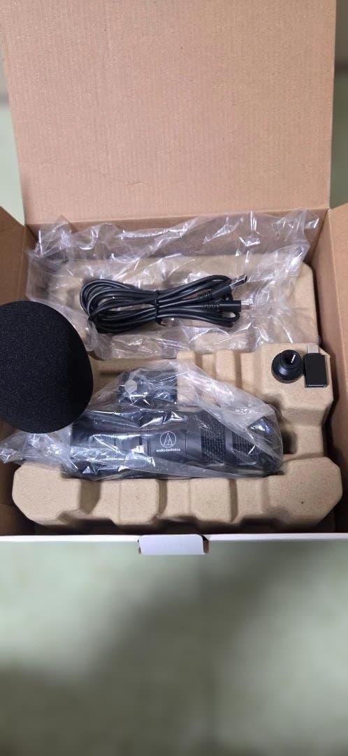 Audio-Technica AT2040USB+AT8176ウインドスクリーン