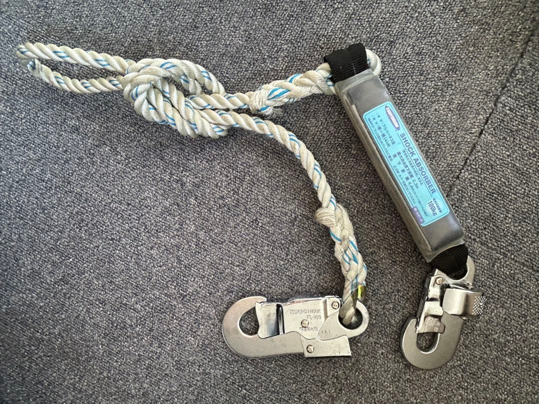 中古品安全帯まとめ　FUJI　DENKO MARAEL 　ツヨロン　6点セット