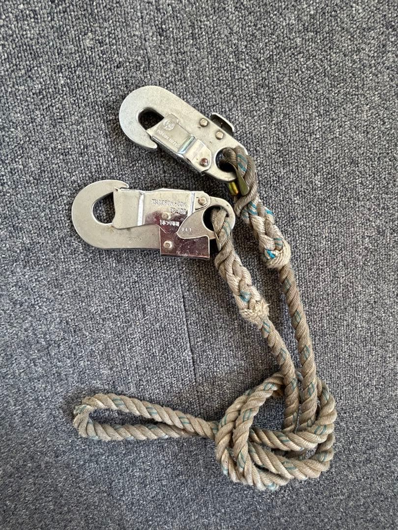 中古品安全帯まとめ　FUJI　DENKO MARAEL 　ツヨロン　6点セット