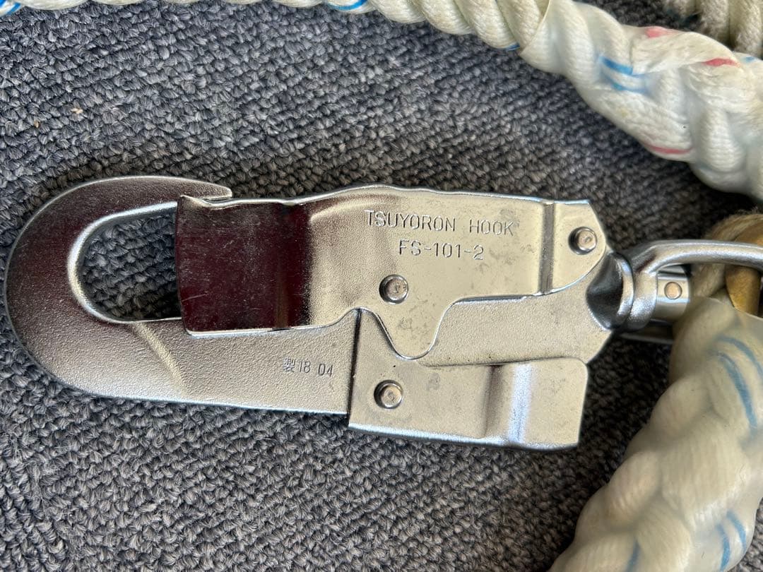 中古品安全帯まとめ　FUJI　DENKO MARAEL 　ツヨロン　6点セット