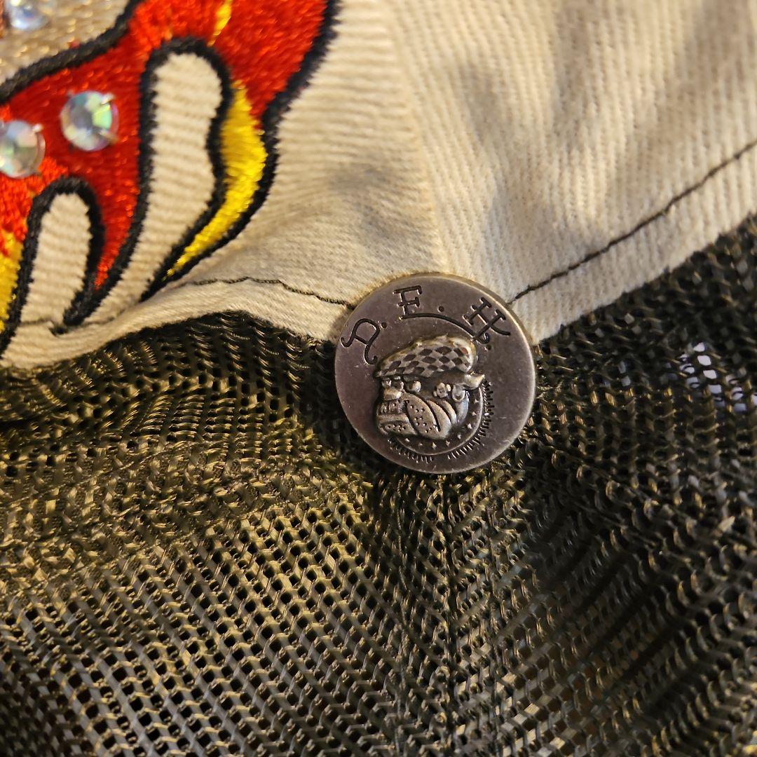 新品未使用 Ed Hardy ラインストーン付 ベースボールキャップ