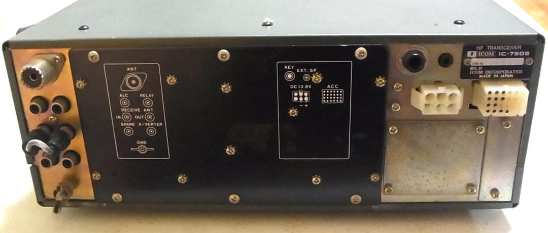 ICOM IC-750S(10W)HFトランシーバー　現状品
